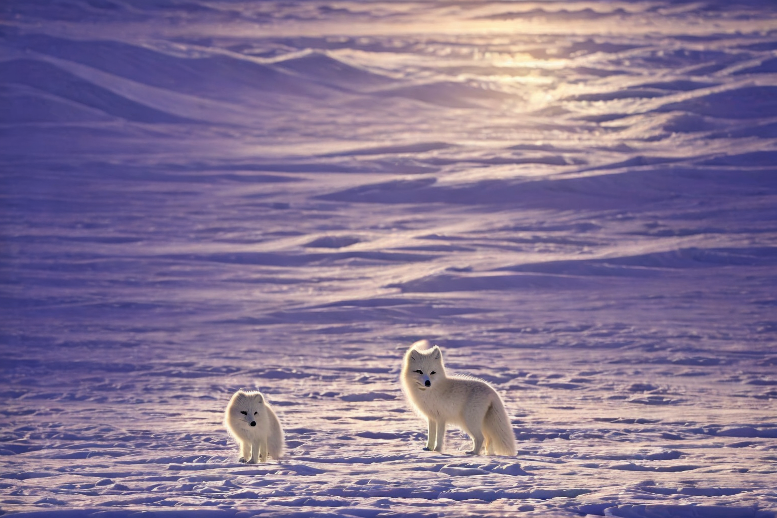 62501443-425642431-_lora_animals-HXZ_0.7_polar animals, animals, arctic fox,rainbow,moonlight,.png